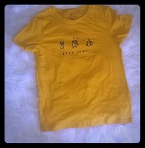 Yellow T-shirt